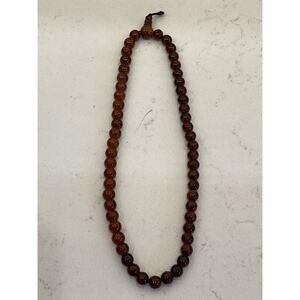 Amber Bead Necklace Vintage Great Quality Rare Find